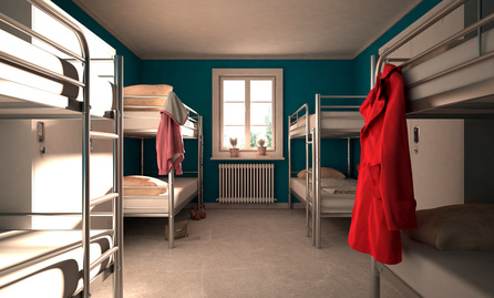 Zimmer mit Stockbetten